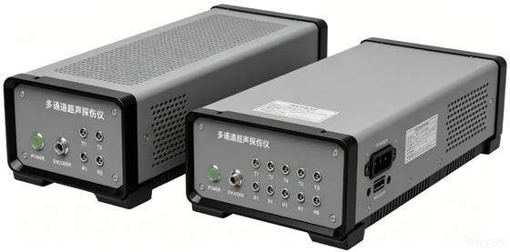 Serie HFD-UT Detector de fallas ultrasónico multicanal Módulo central de comunicación de red Equipo de desarrollo secundario