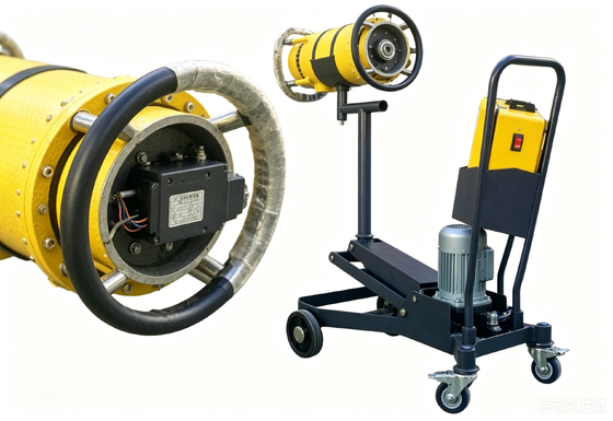 JC-5 Compacto plataforma de elevación eléctrica giratoria de 360° para equipos de ensayo industrial