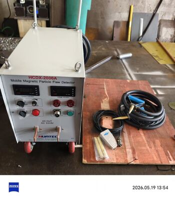 0-2000A Detector de defectos de partículas magnéticas de tipo móvil