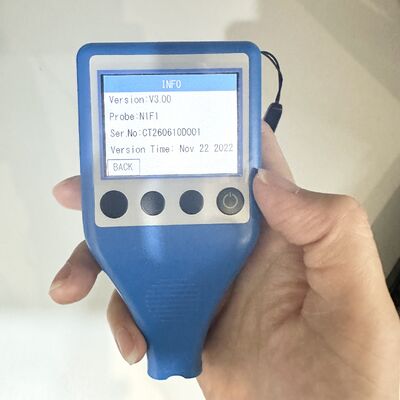 TG-1660 Medidor de espesor de revestimiento de forma de onda de alta precisión Color LCD opcional Auto Construcción naval Automotriz Detector de espesor de revestimiento de metal