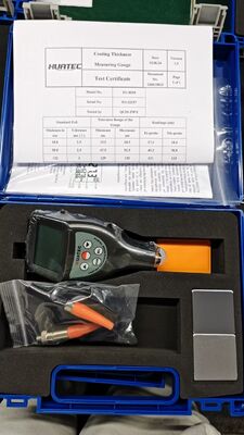 Medidor de espesor de recubrimiento digital TG-8010 Sondas F&NF incorporadas Reconocimiento de sustrato auto ferroso no ferroso Probador de espesor de película galvanizada de pintura