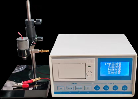 TG-100E Coulometric Tester de espesor de recubrimiento electrolítico Impresora incorporada de múltiples capas de oro, níquel, cromo y zinc, instrumento de medición del espesor de revestimiento