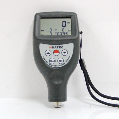 TG-8010 detector de espesor de recubrimiento de alta precisión de medición de espesor de recubrimiento de luz de fondo LCD de medición continua única μm/mil Conversión de polvo detector de espesor de recubrimiento de esmalte