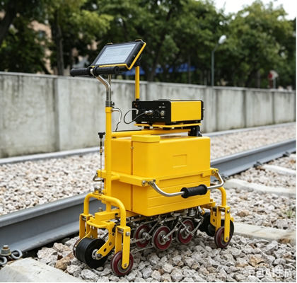 Detector de fallas ultrasónico para rieles FD-GT-20 para rieles de 43~75 kg/m Inspección de ferrocarriles de alta velocidad y metro