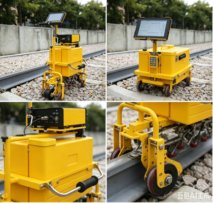 Detector de fallas UT para rieles FD-GT-20 montado en carro portátil / Estándar TB/T 2340-2012 Equipo de prueba de defectos en rieles