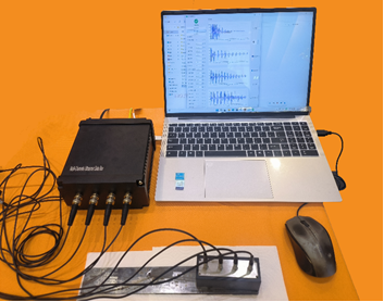 Junta de detección de fallas por ultrasonido industrial HFD-2000 Gigabit Ethernet Transmisión de datos en tiempo real C-Scan Modulo de monitoreo de medición de espesor en línea