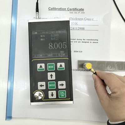 TG-5700 Medidor de Espesor Ultrasónico de Gran Rango de Medición y Alta Precisión