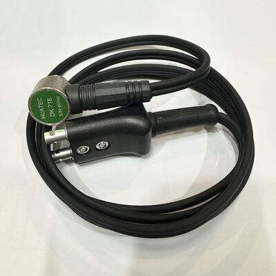 DK 718 Transductor de contacto de doble elemento Sonda ultrasónica de espesores con cable