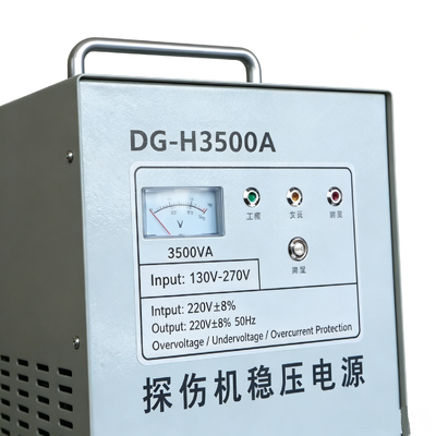 Estabilizador de Voltaje DG-H3500A 3500VA Entrada Amplia 130V-270V Protección contra Sobrecarga con Retardo para Detector de Defectos