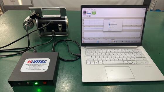 HRD-100 Portable Magnetic Steel Wire Rope Inspection Equipment (MRT) in Crane Wire Rope NDT