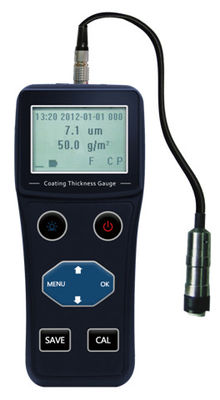 Medidor portátil TG-6101 para medir el espesor y el peso del recubrimiento, sonda F/N, medidor de peso de recubrimiento no magnético magnético