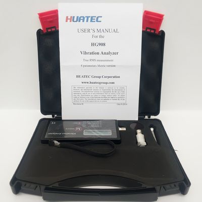 HG-908 4 Parámetros Versión métrica True RMS Analista de vibración de medición