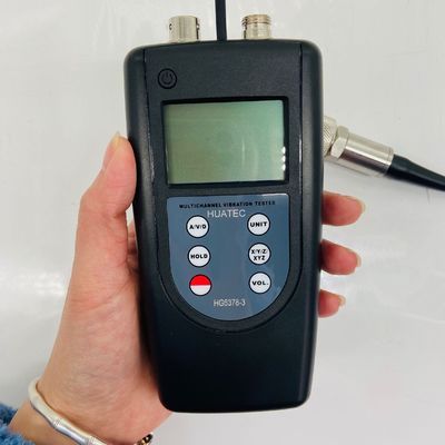 HG6378-3 3 canales 3D XYZ acelerómetro piezoeléctrico de amplio rango de vibración de frecuencia