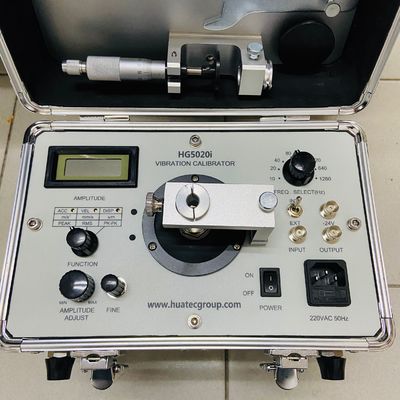 HG-5020i Calibrador de vibración con pantalla digital de laboratorio con generador de señal sinusoidal