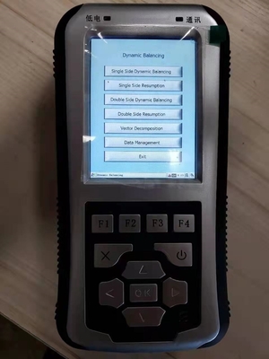 Balanceador en doble canal portátil del analizador de la vibración de HG-8300A Lcd
