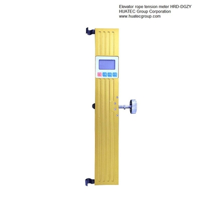 Tensiométrico portátil de alta resistencia de aleación de aluminio de cable de ascensor HRD-DGZY