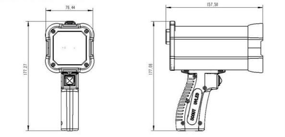 Lámpara ULTRAVIOLETA dual DG4020 del PDA LED del equipo de la CA DC Ndt