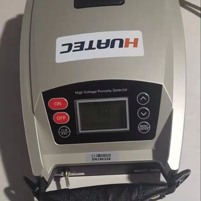 Detector de porosidad industrial en línea HD-130 con pantalla LCD y alarma sonora y visual para detección de defectos en recubrimientos de tuberías y tanques