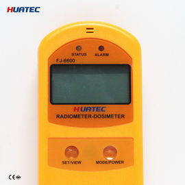 Radiación superficial, suave y duro del β del radiómetro del dosímetro FJ-6600 del suelo de la radiografía de los dispositivos de la supervisión de radiación, del rayo del γ