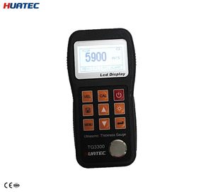 indicador de grueso de la gama Tg-3300 Lcd Ndt de la medida de 0.75m m - de 300.0m m para el plástico