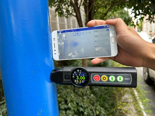 Medidor de espesor ultrasónico OLED TG-50 para medición de metales y recubrimientos