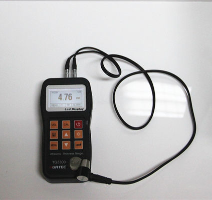 indicador de grueso ultrasónico de pared de 128x64 LCD con retroiluminación LED