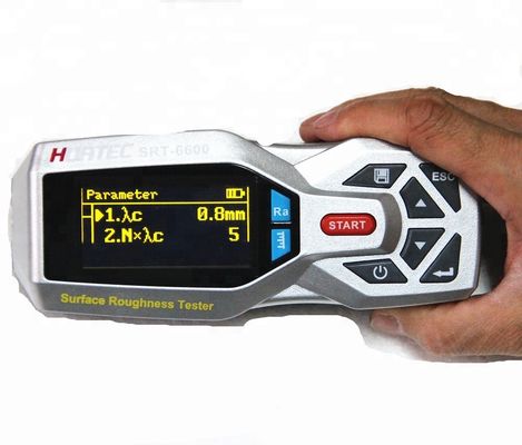 Probador portátil de la aspereza superficial de 14 parámetros con 128 x 64 OLED Dot Matrix Display Spectrogram