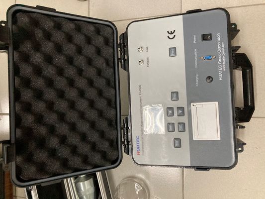 Interfaz de la transmisión del Usb del equipo del Ndt del instrumento de medida del radón