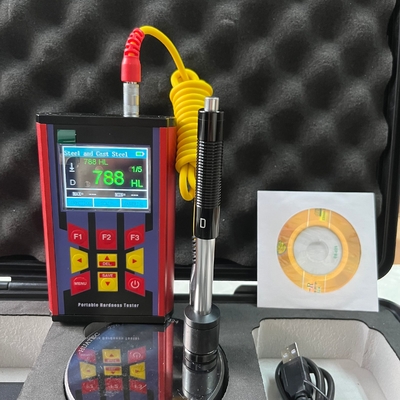 Probador portátil RHL60 de la dureza del metal del LCD color de la batería recargable